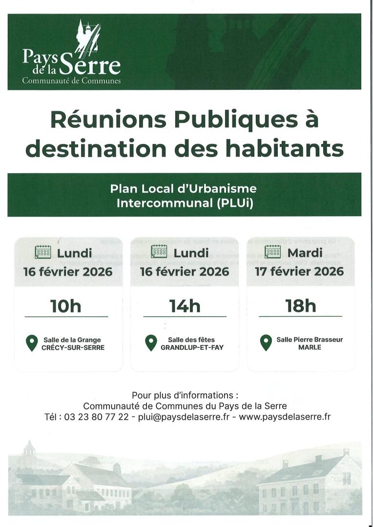 REUNION PUBLIQUE PLUi 2026.2